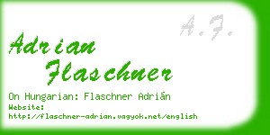 adrian flaschner business card